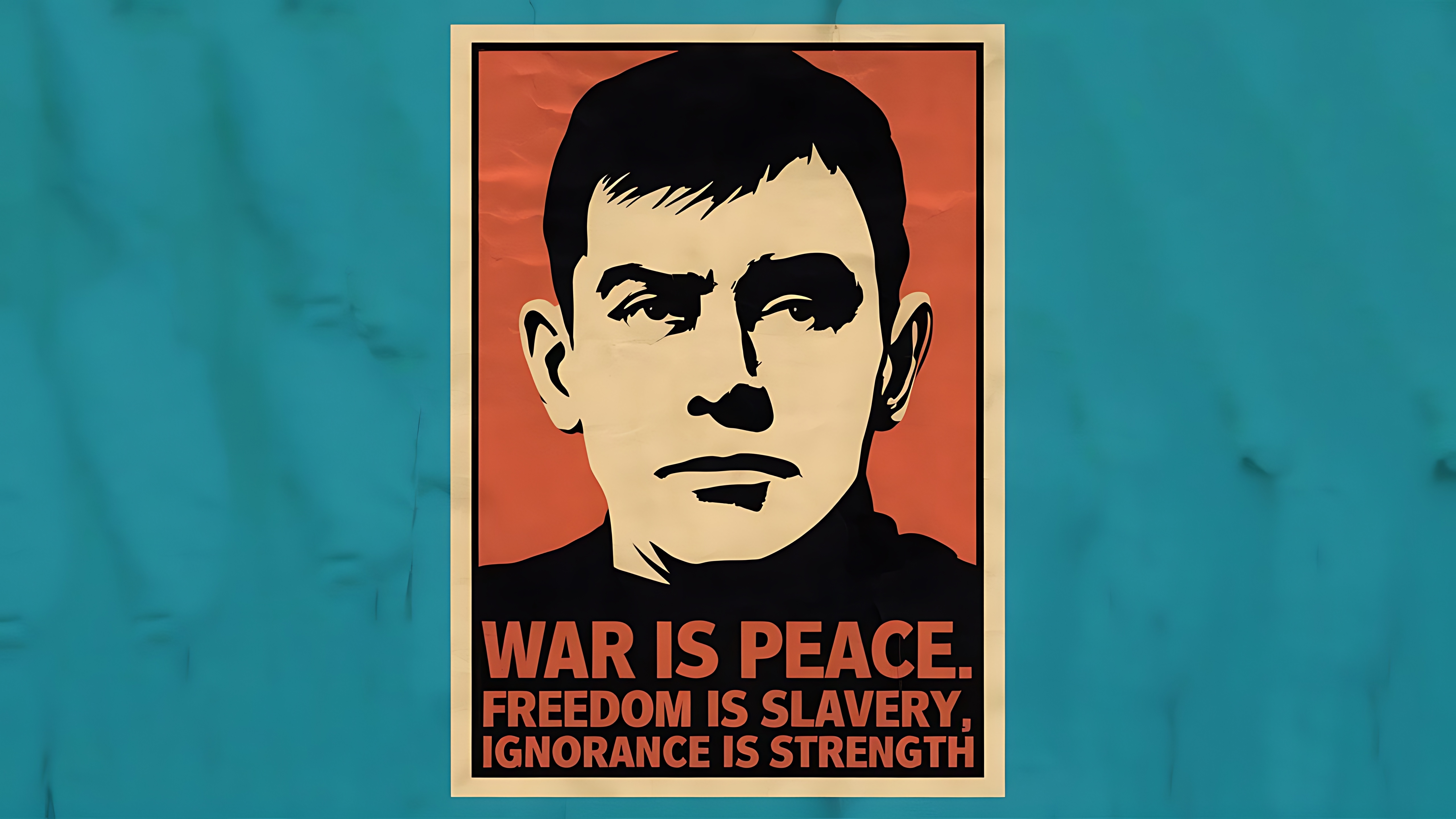 war is peace poster